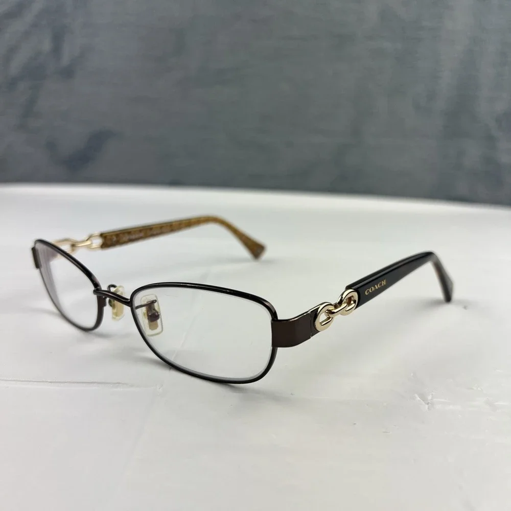 Coach HC 5054 Faina 9187 Dark Tortoise Eyeglasses Rectangle Frame Only 51-17 135